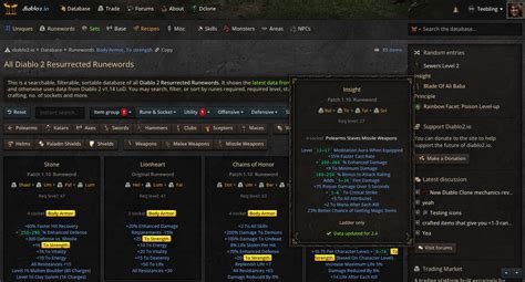 d2jvokyu2sg5e1|diablo2.io • The Diablo 2 Resurrected Item Database & Community.